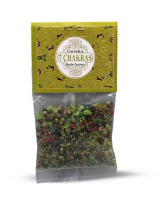 Goloka 7 Chakras füstölő gyanta, 30 gr (7 csakra)