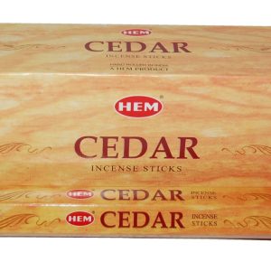 HEM Cedar füstölő, 20 szál (Cédrus)