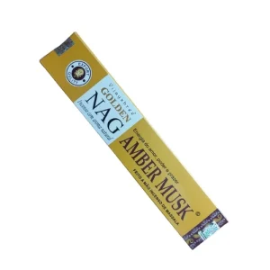 Golden Nag Amber Musk masala füstölő. 15 gr
