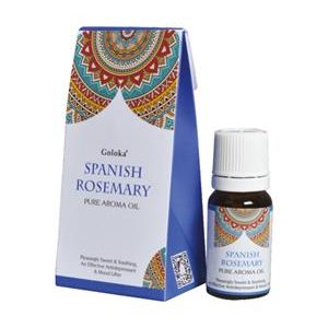 Goloka Spanish Rosemary (Spanyol Rozmaring)  természetes illóolaj, 10 ml