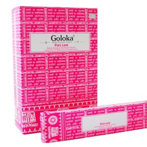 Goloka Pure Love masala füstölő, 15 gr (Tiszta Szerelem)