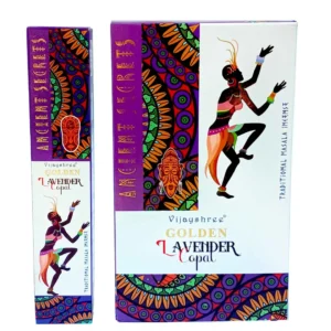 Golden Lavender Copal masala füstölő, 15 gr