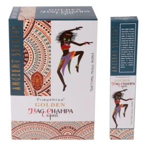 Golden Nag Champa Copal masala füstölő, 15 gr